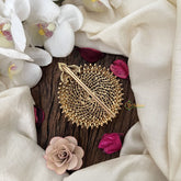 Vriksham Elegant Tortoise Style Jada Billai-Green Red-G19270